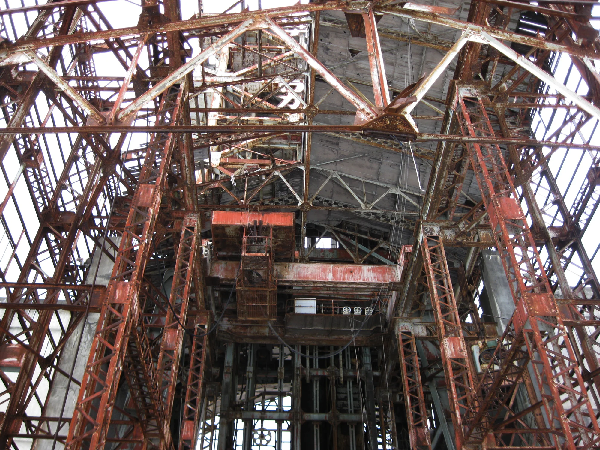 Sumitomo Ponbetsu Coal Mine Headframe