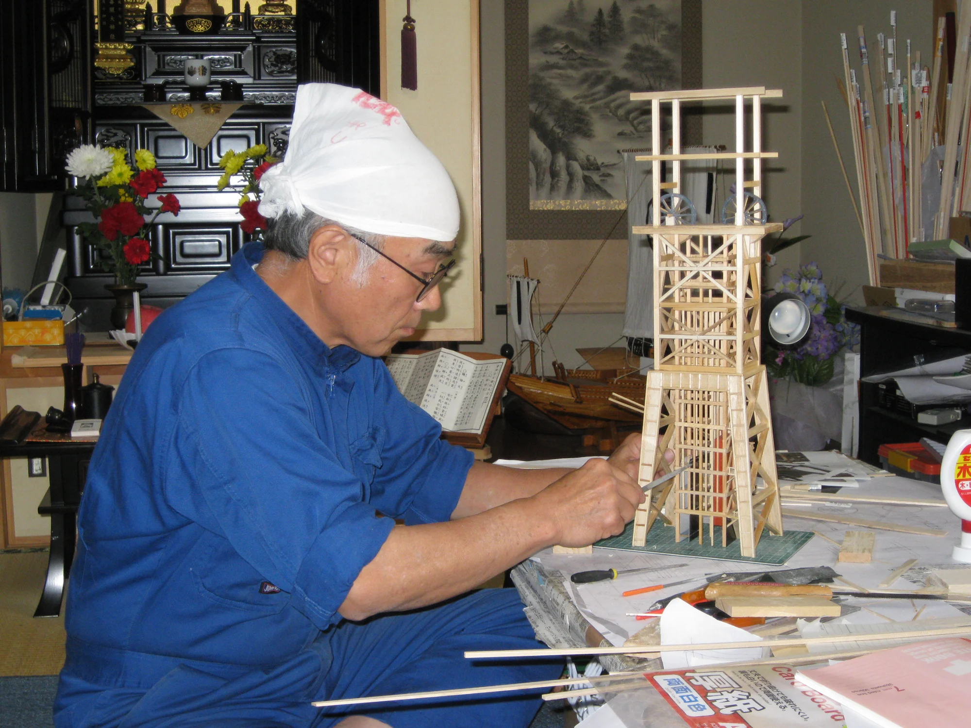 Sumitomo Ponbetsu Coal Mine Headframe